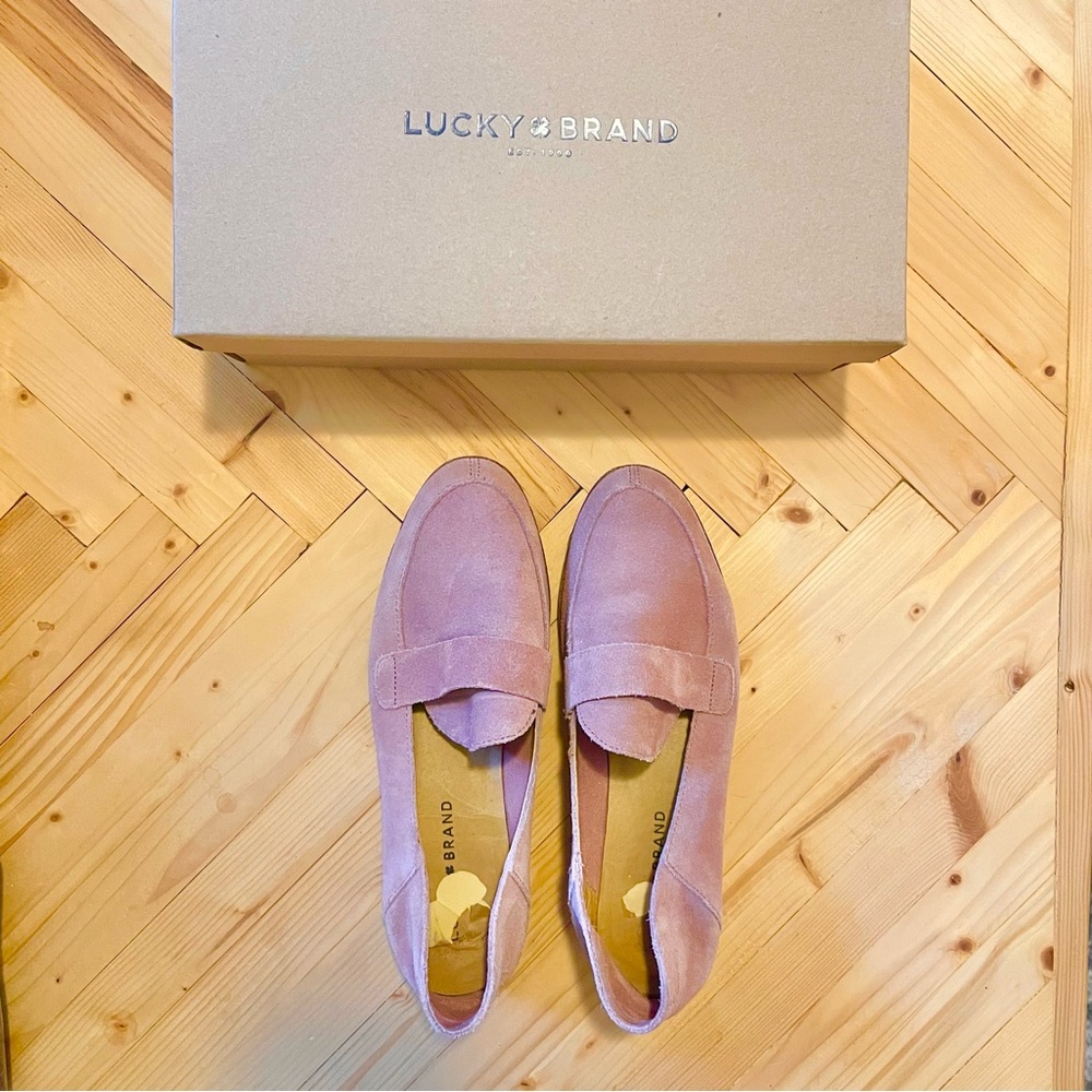 Lucky Brand Chennie Suede Loafers
